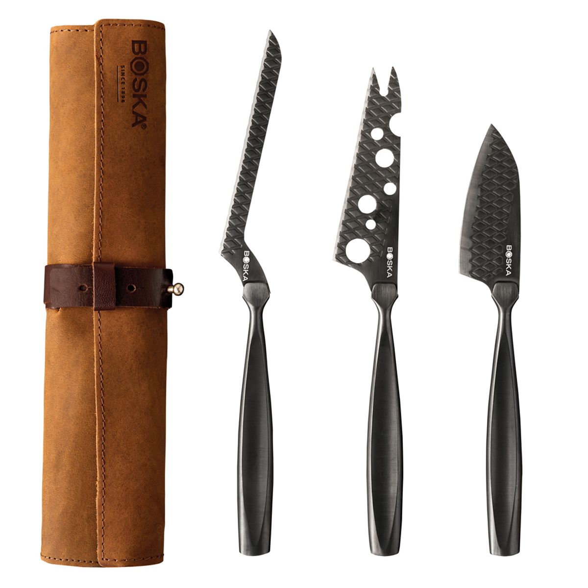 Boska Cheese Knife Set Monaco+ Black