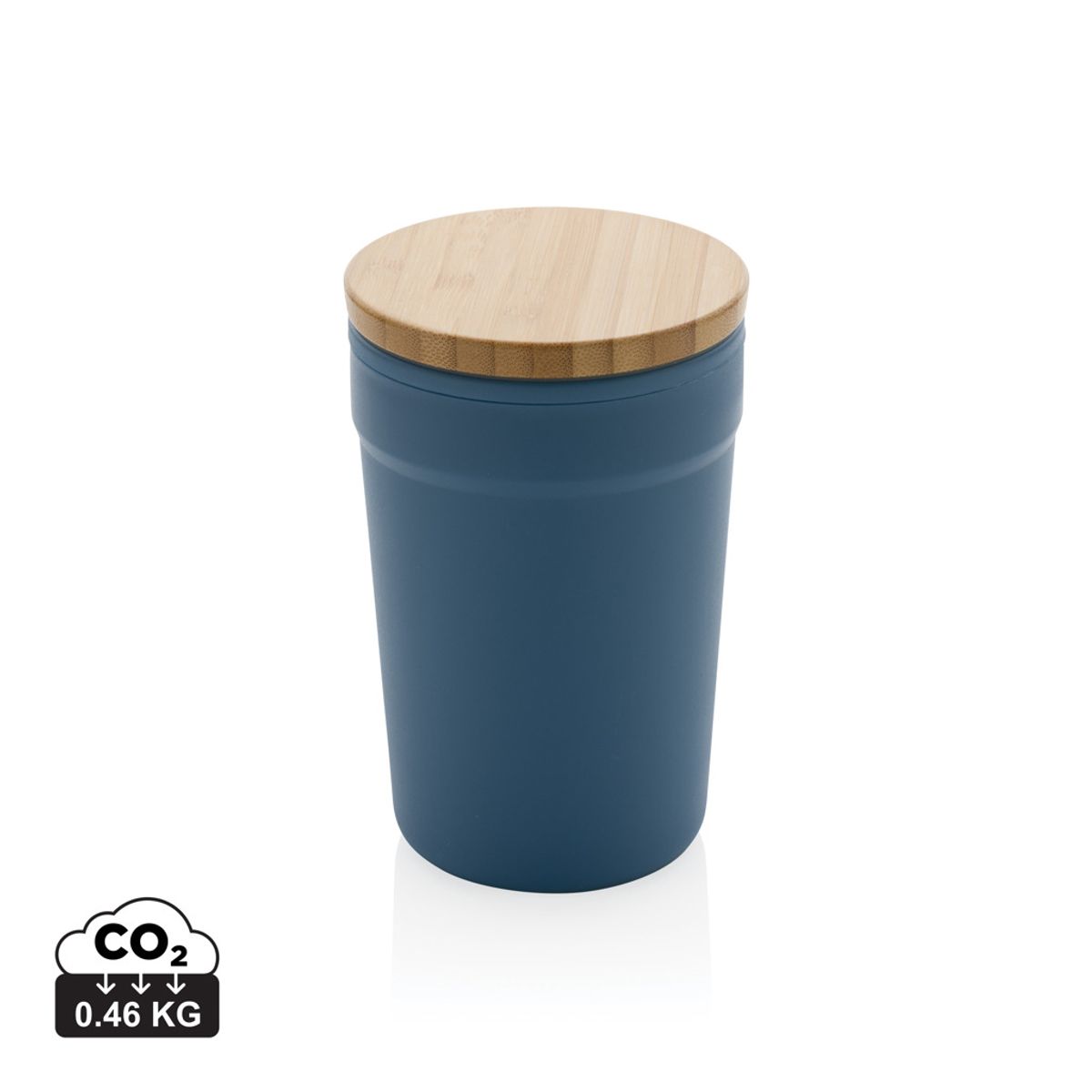 Grs Certified Recycled Pp Mug With Bamboo Lid