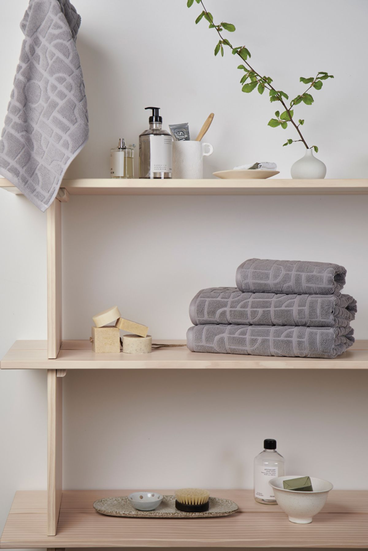Vinga Verso Ocs Organic Cotton Towel, 4 Pcs Set
