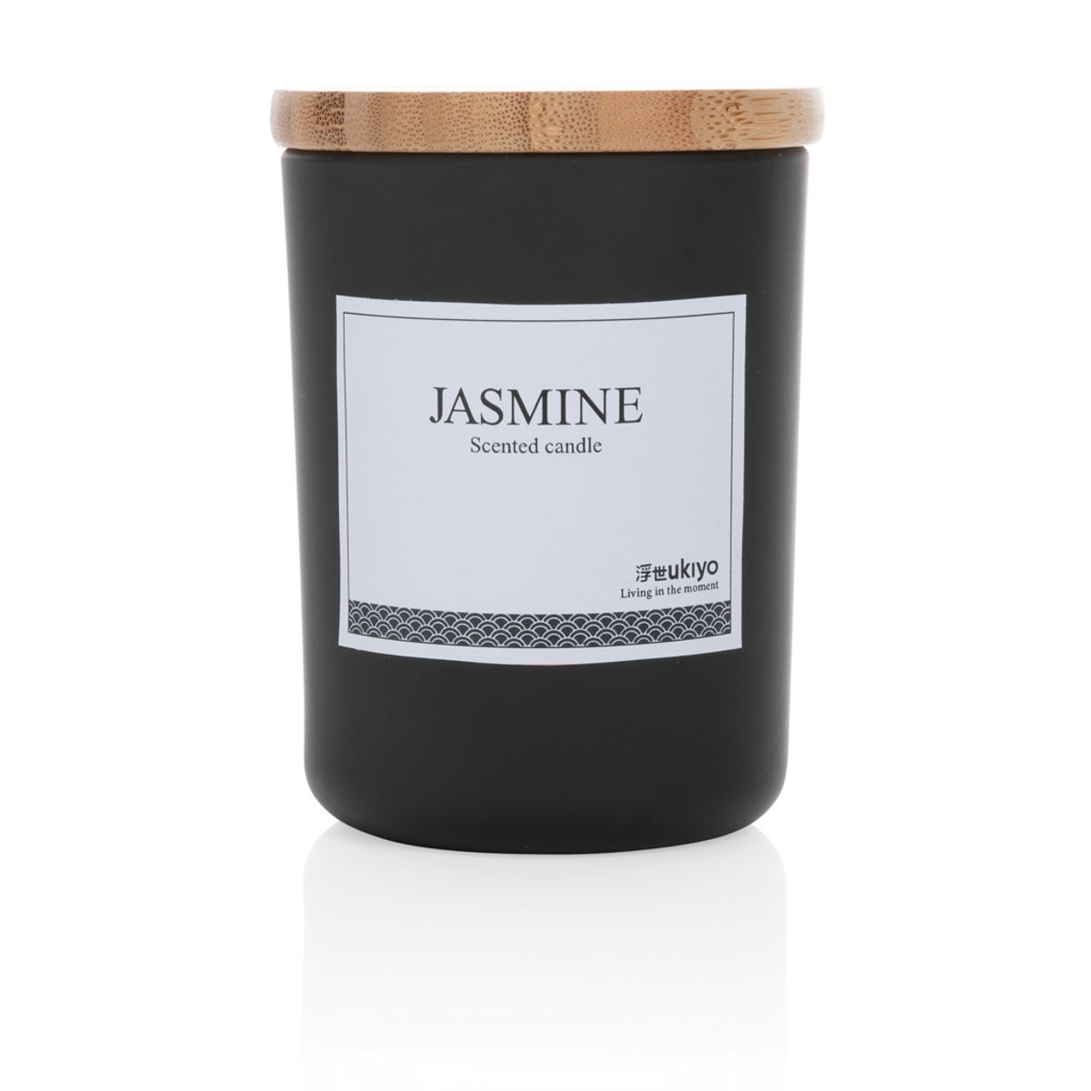 Ukiyo Deluxe aromātiskā svece ar bambusa vāciņu
