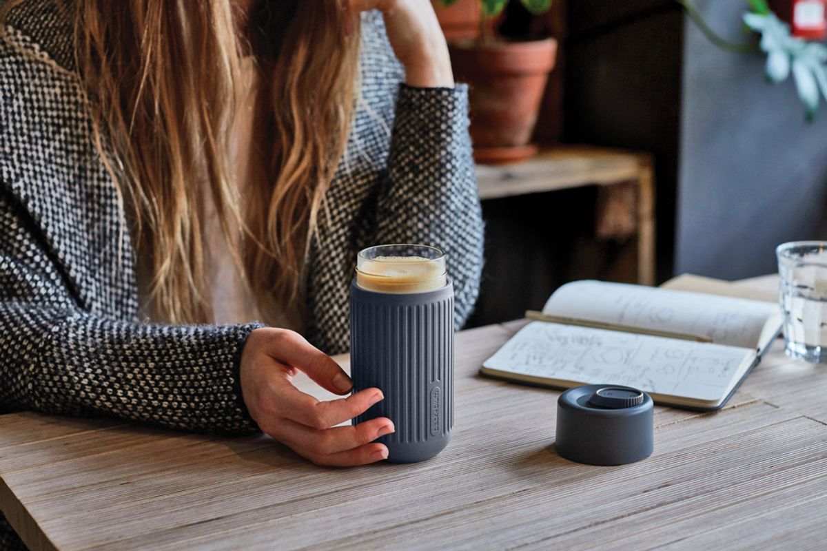 Black+Blum Glass Travel Cup
