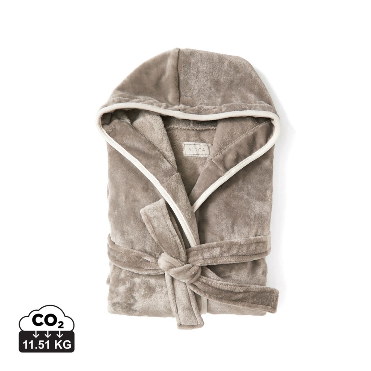 Vinga Louis Luxury Plush Grs Rpet Robe Size S-M