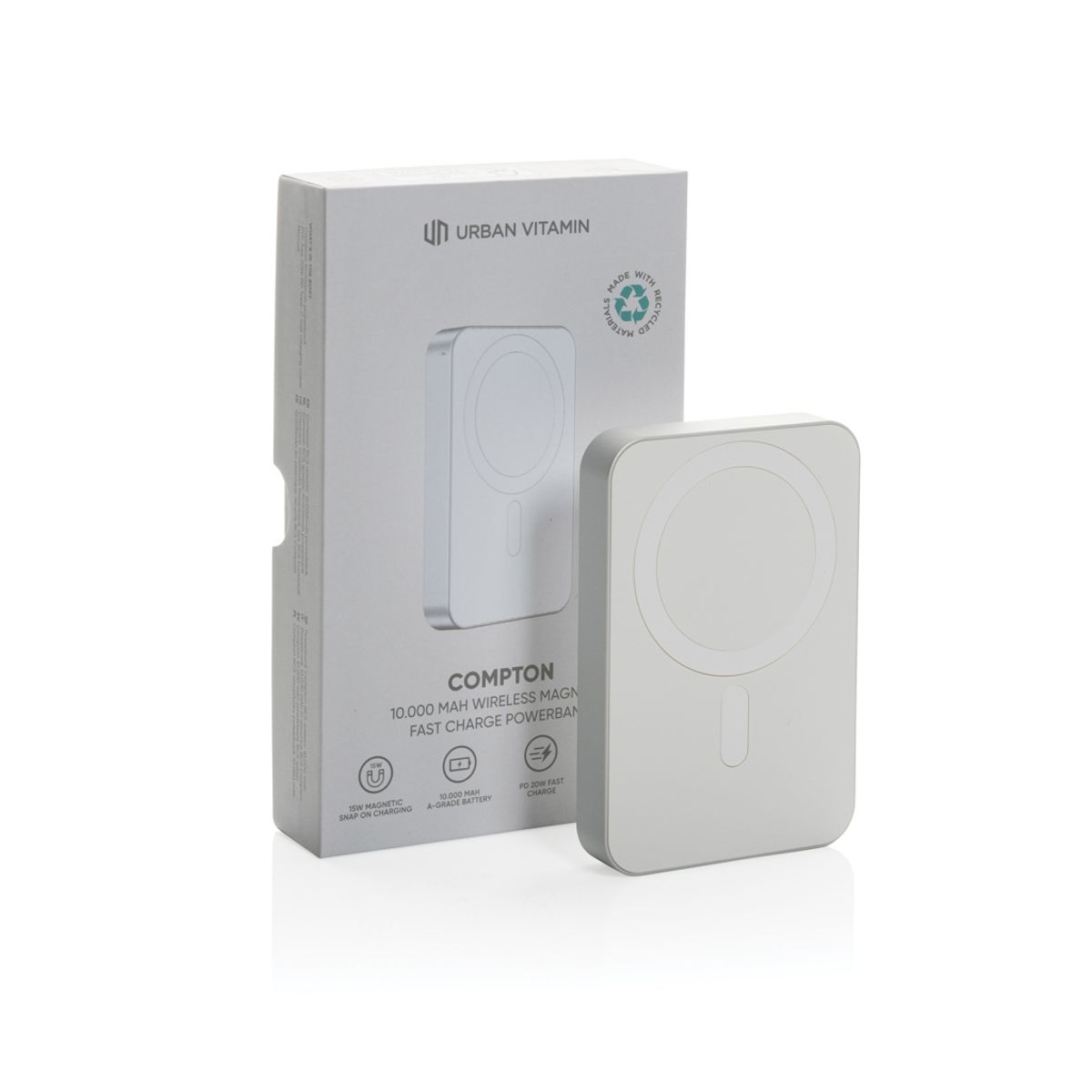 Urban Vitamin Compton Rcs Plastic/Alu 10.000 Mah Powerbank