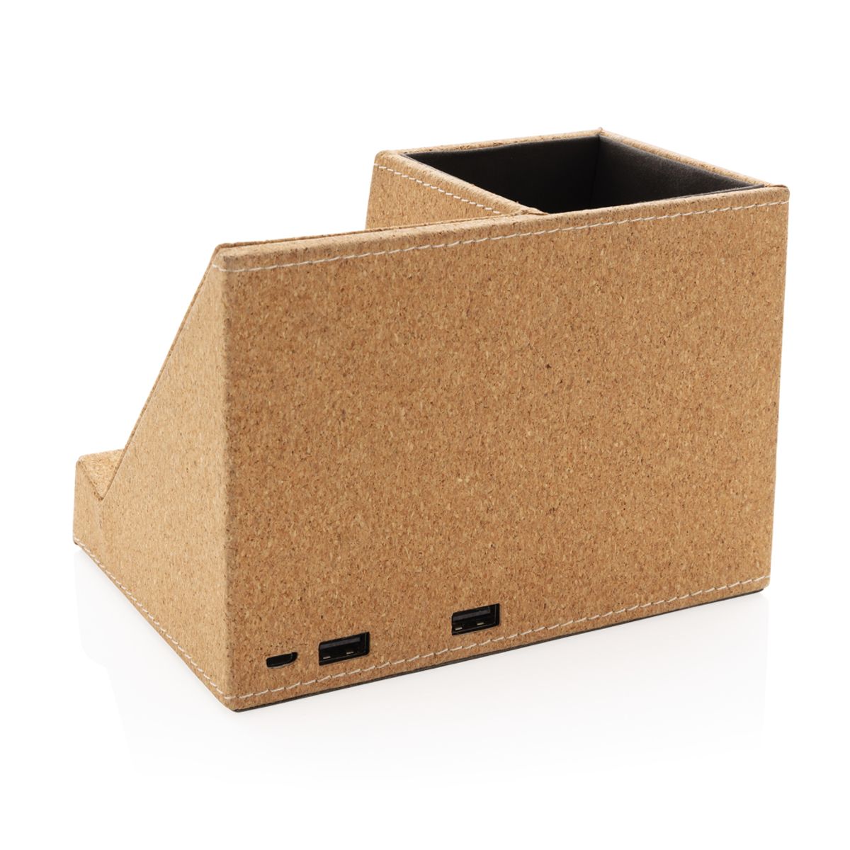 Cork Pen Holder And 5W Wireless Charger