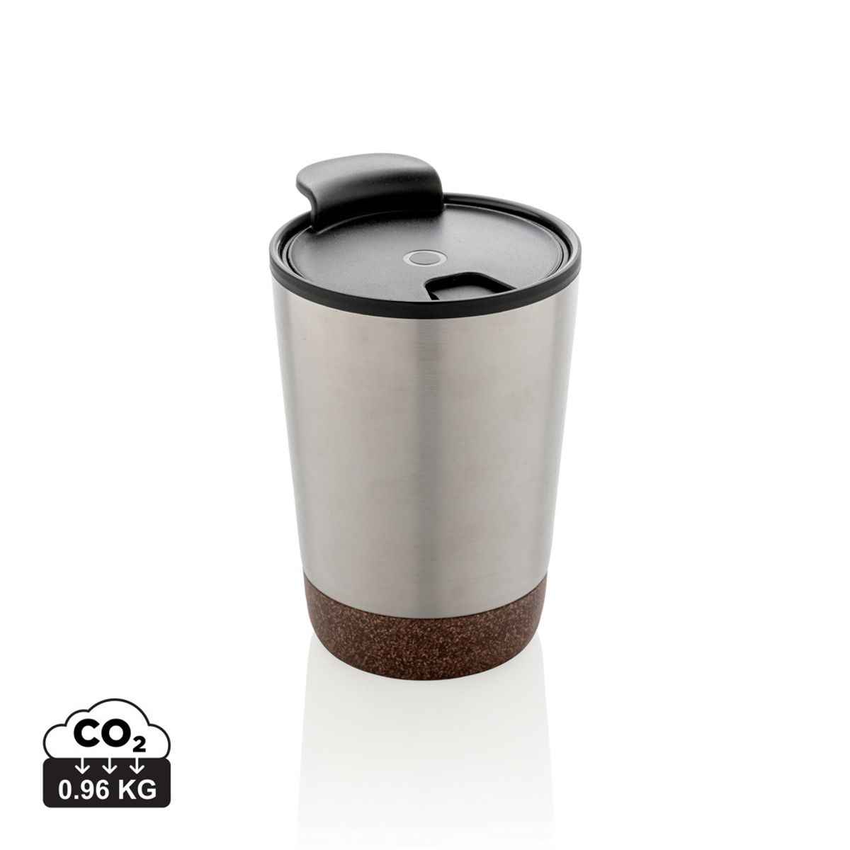 Rcs Recycled Stainless Steel Cork Coffee Tumbler