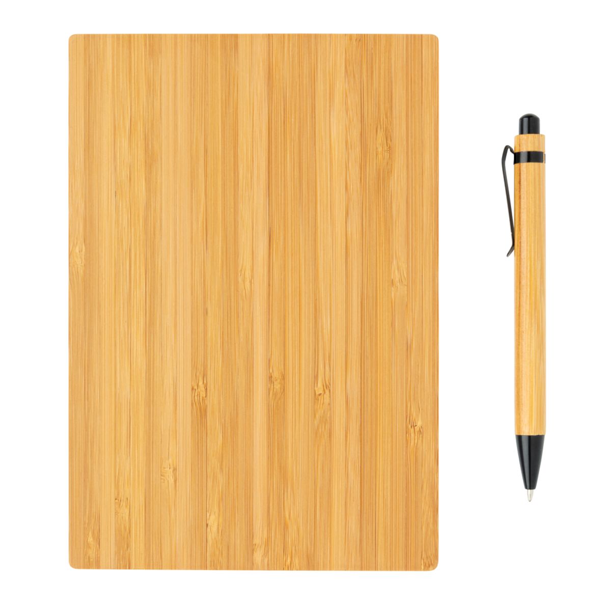 A5 Bamboo Notebook & Pen Set
