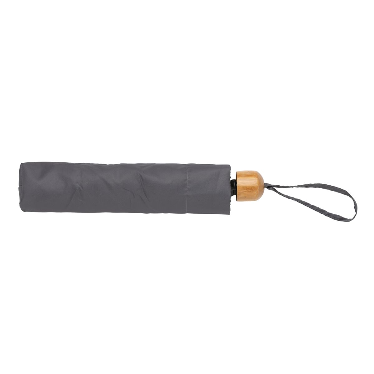 20.5" Impact Aware™ Rpet 190T Pongee Bamboo Mini Umbrella