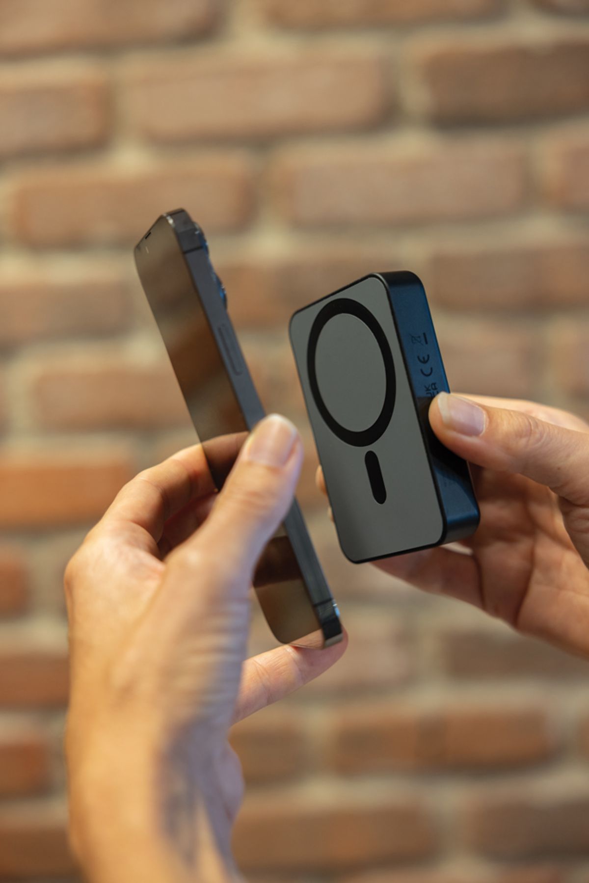 Amporia Rcs Recycled Plastic 10.000Mah Magnetic Powerbank