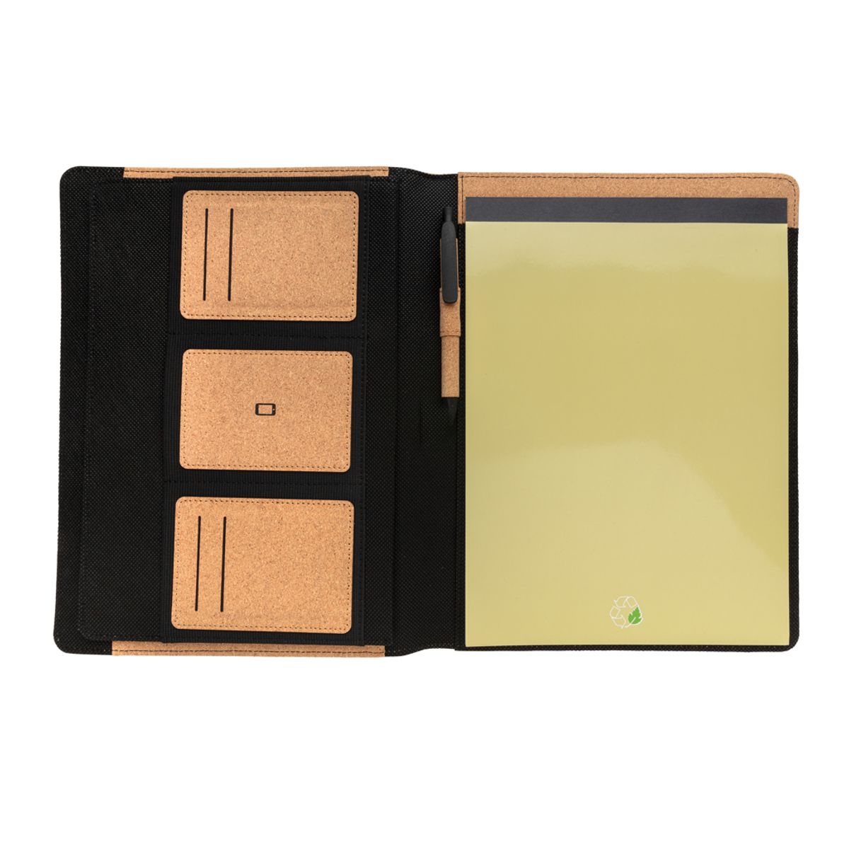 Deluxe Cork Portfolio A4 With Pen