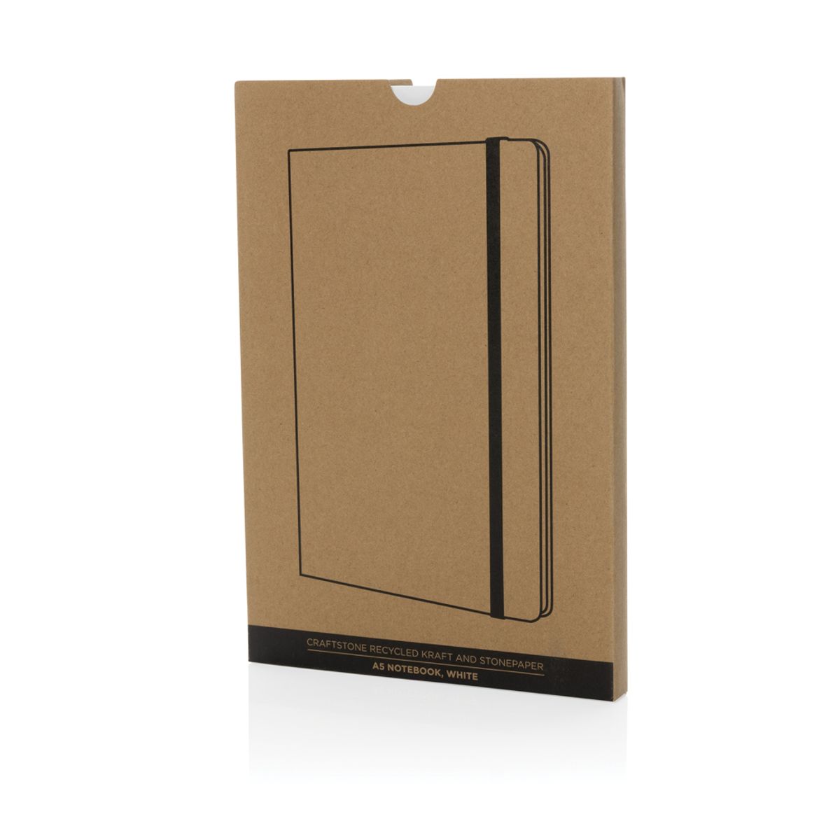 Craftstone A5 Recycled Kraft And Stonepaper Notebook