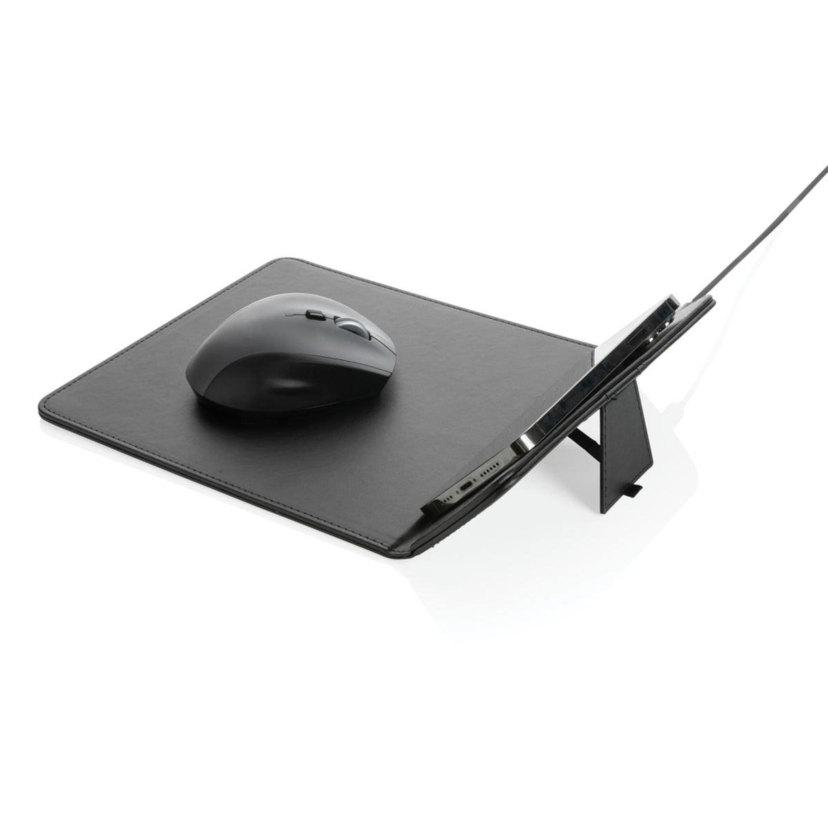 Swiss Peak Rcs Recycled Pu 10W Wireless Charging Mousepad