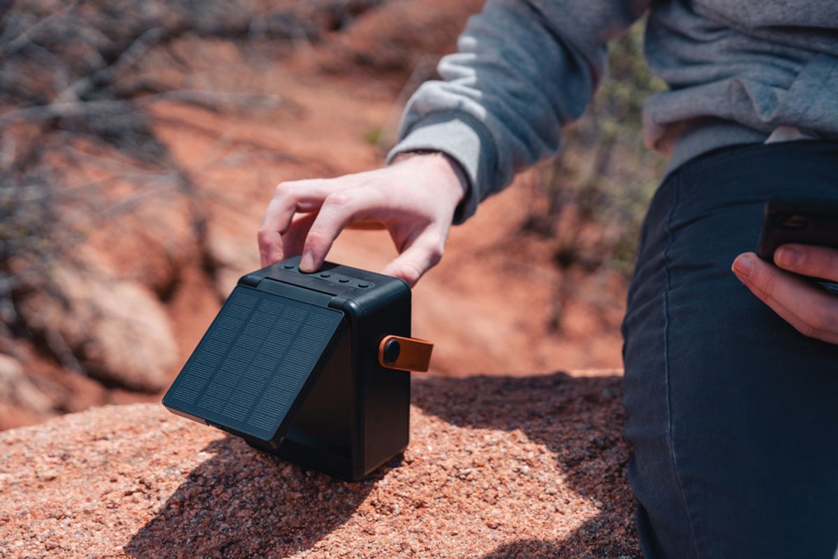 Skywave Rcs Recycled Plastic Solar Speaker 12W