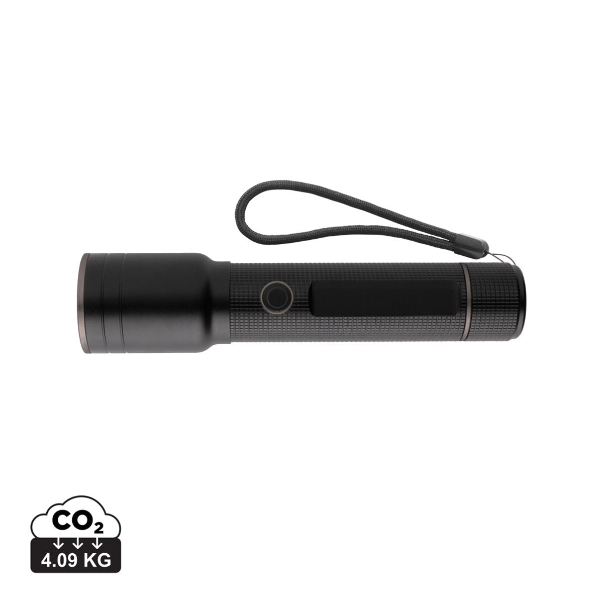 Rcs Recycled Aluminium Usb-Rechargeable Heavy Duty Torch