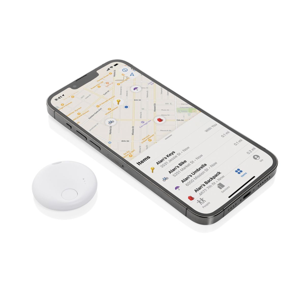 Findmate Rcs Recycled Plastic Item Finder