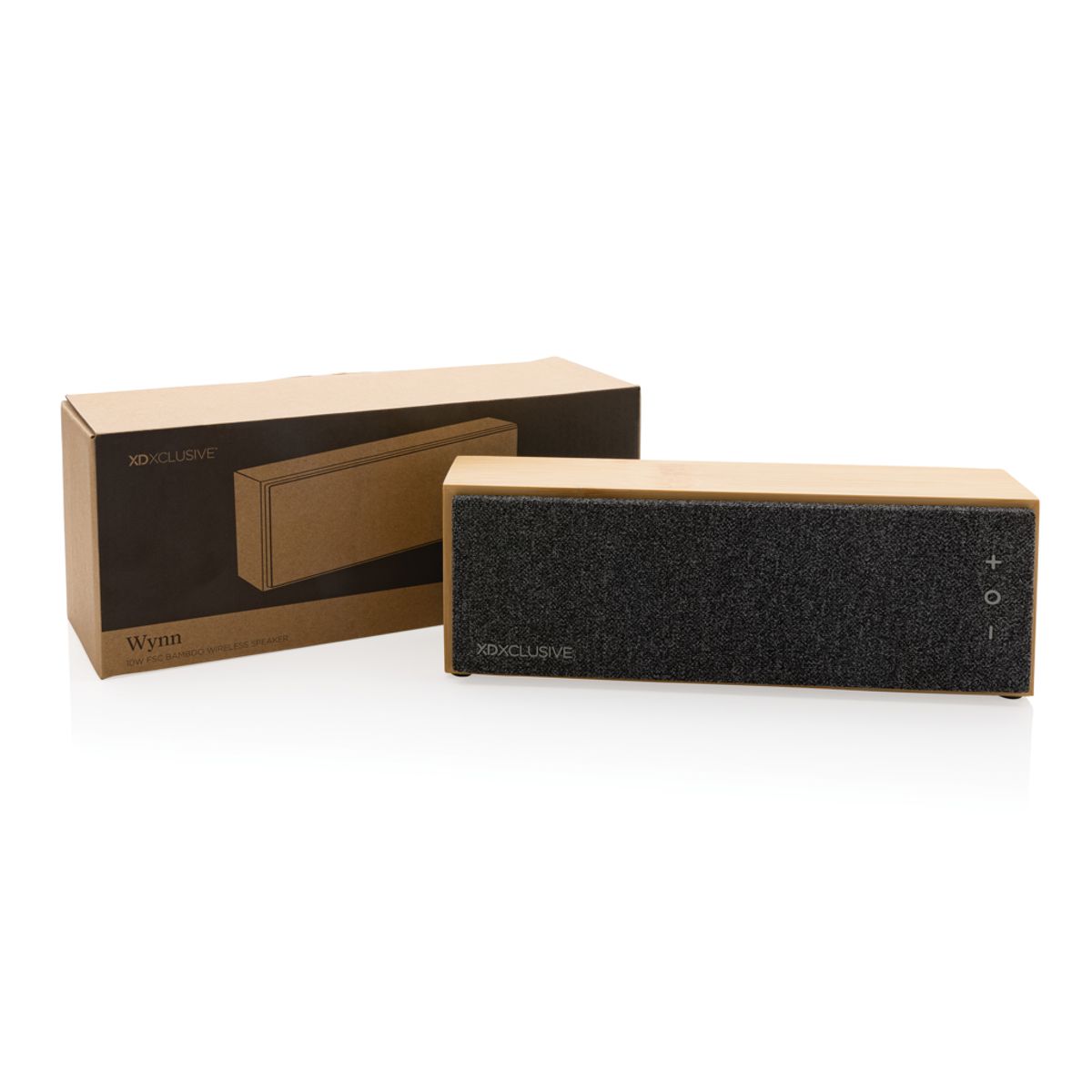 Wynn 10W Bamboo Wireless Speaker