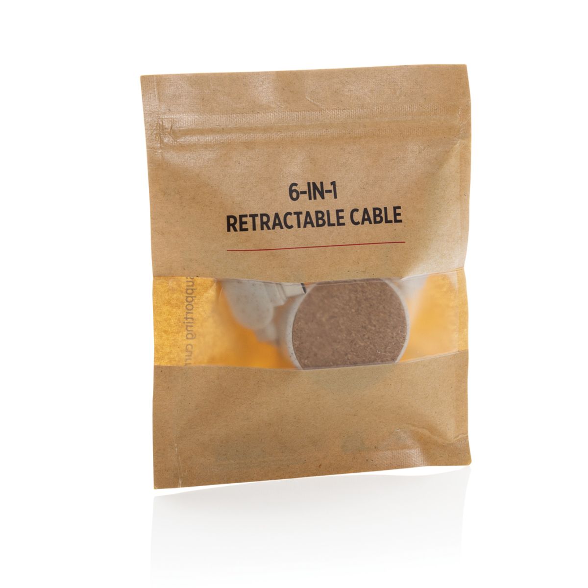 Cork And Wheat 6-In-1 Retractable Cable