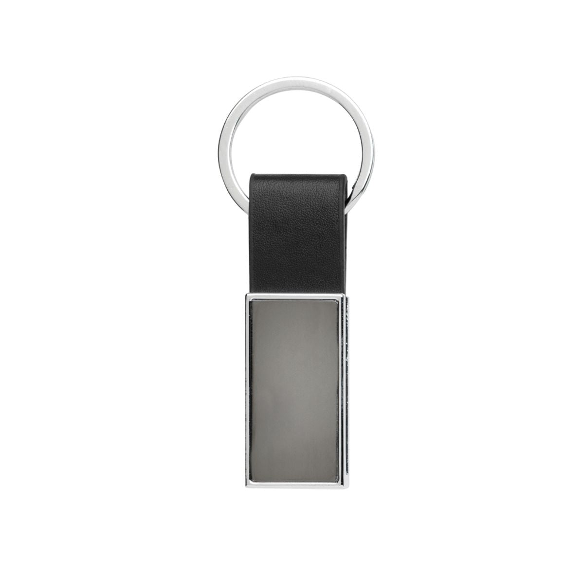 Luxury Pu Keychain Rcs Recycled Zinc Alloy