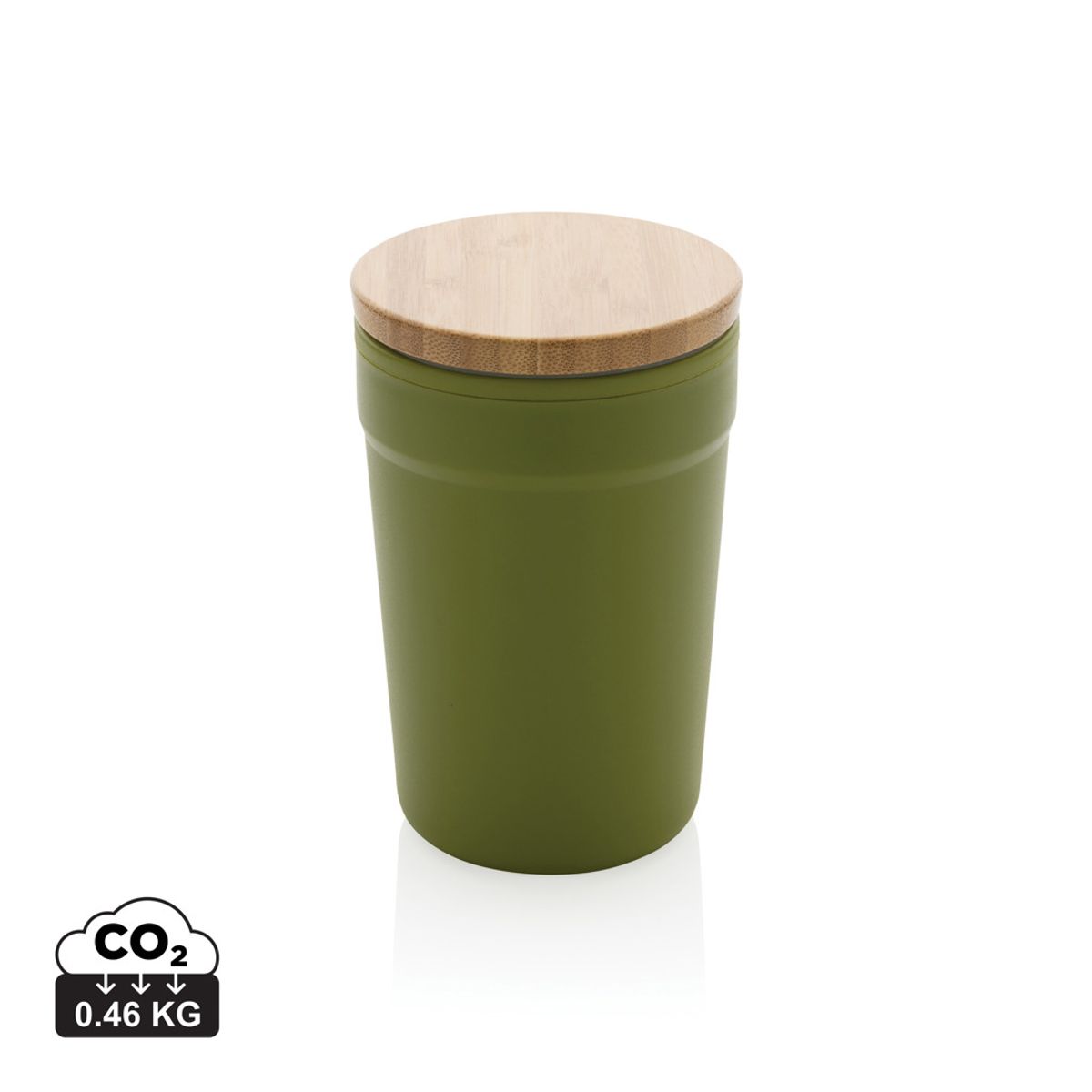 Grs Certified Recycled Pp Mug With Bamboo Lid
