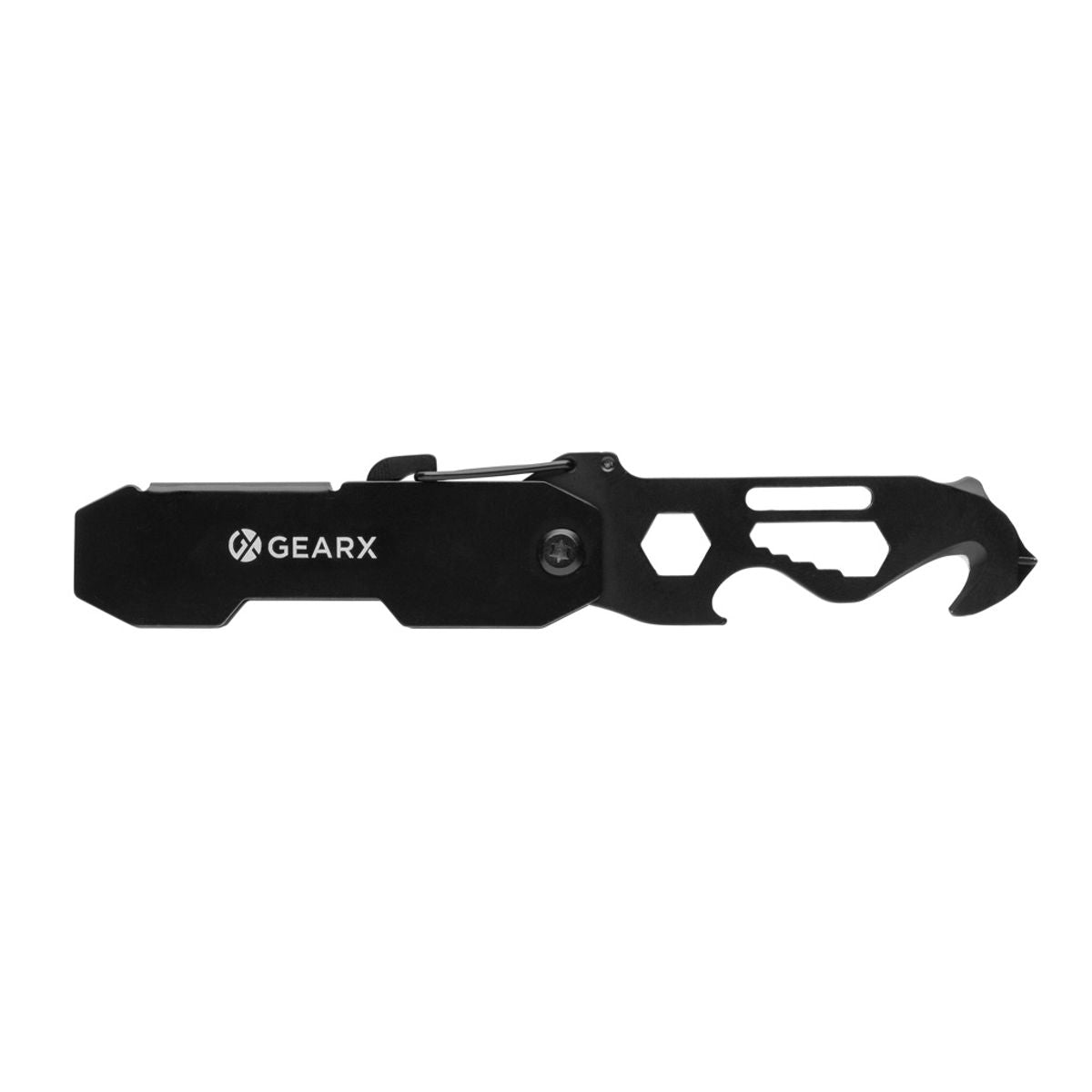 Gear X Foldable Edc Tool With Carabiner And Parcel Cutter