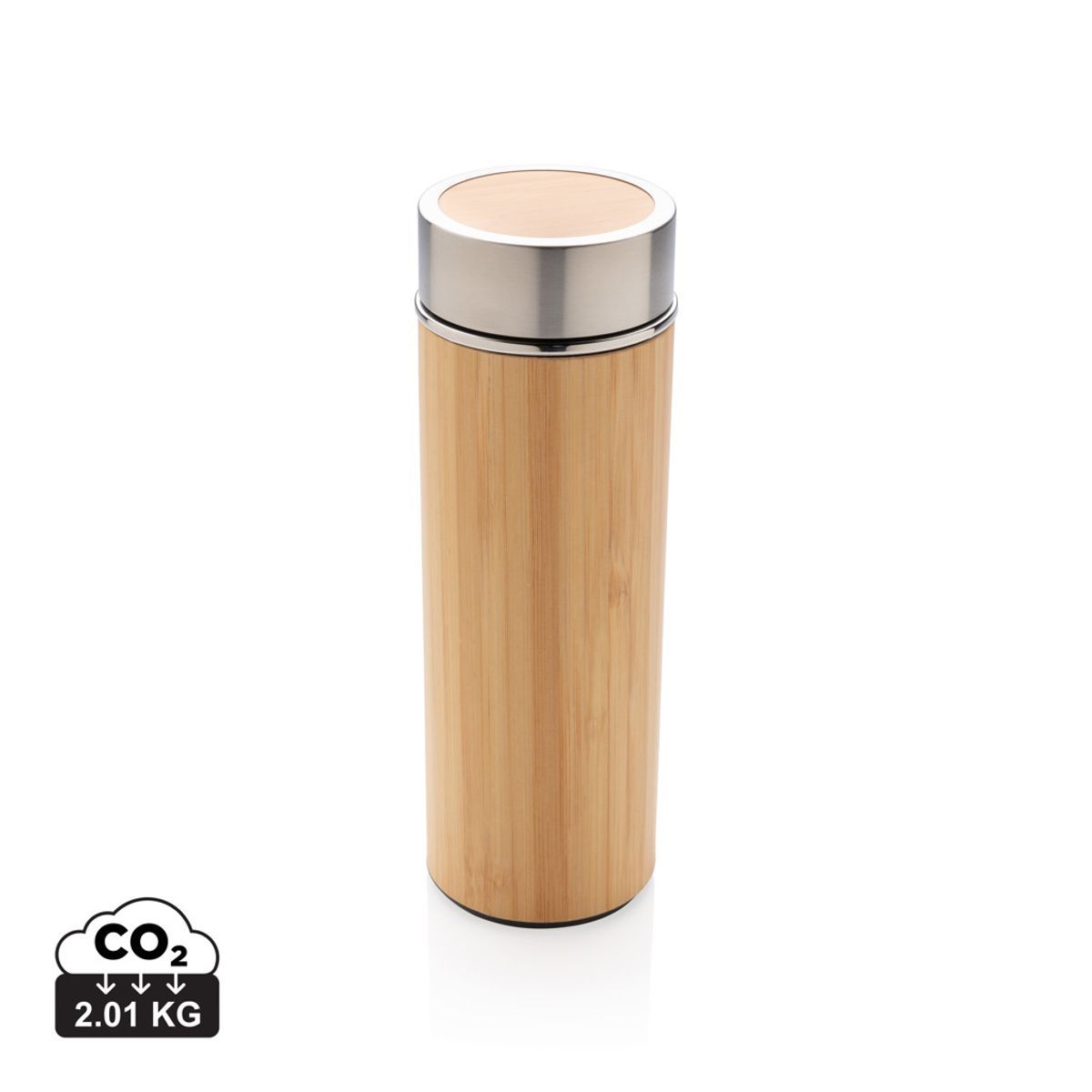 Leak Proof Bamboo Vacuum Bottle