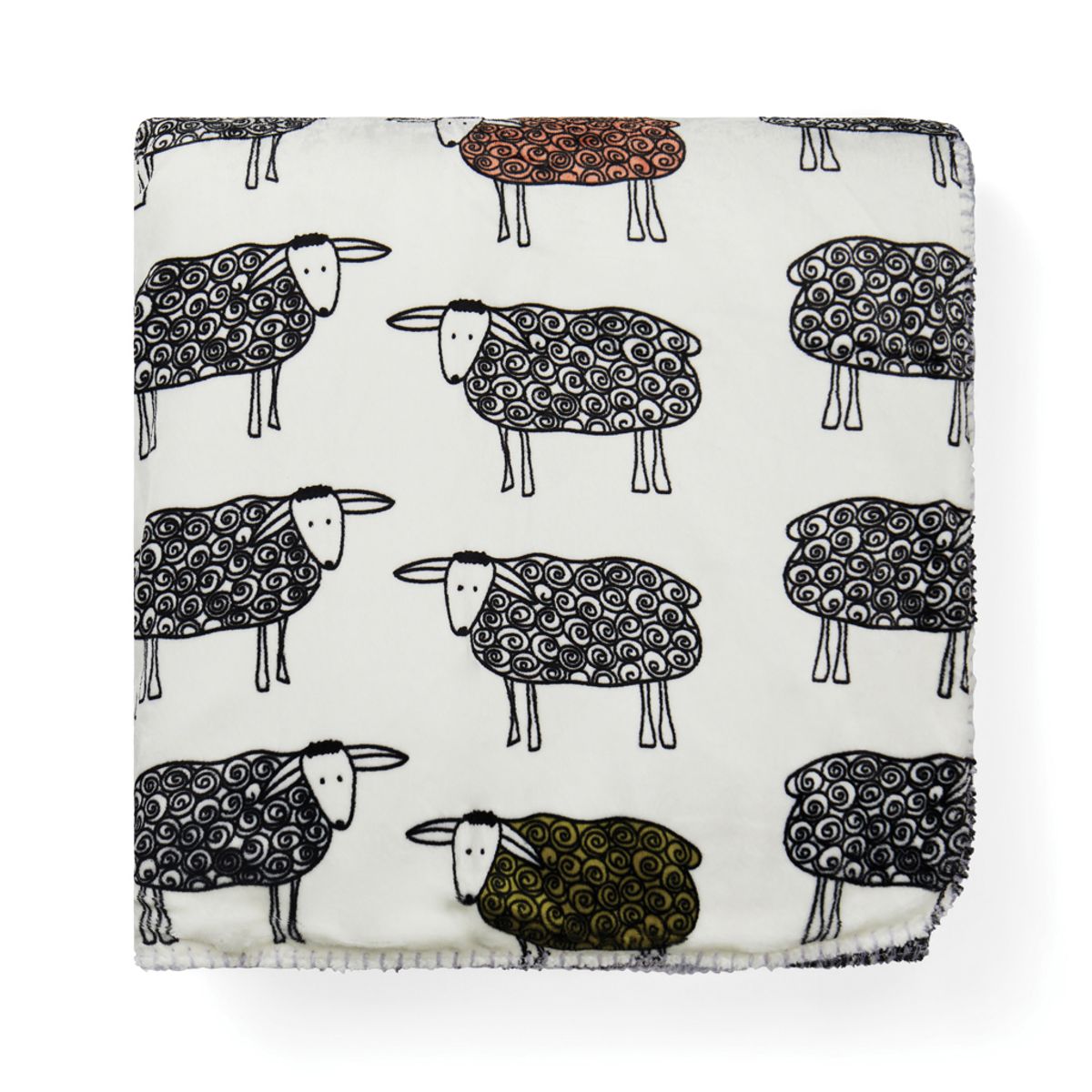 Vinga Sheep Grs Recycled Pet Pile Blanket