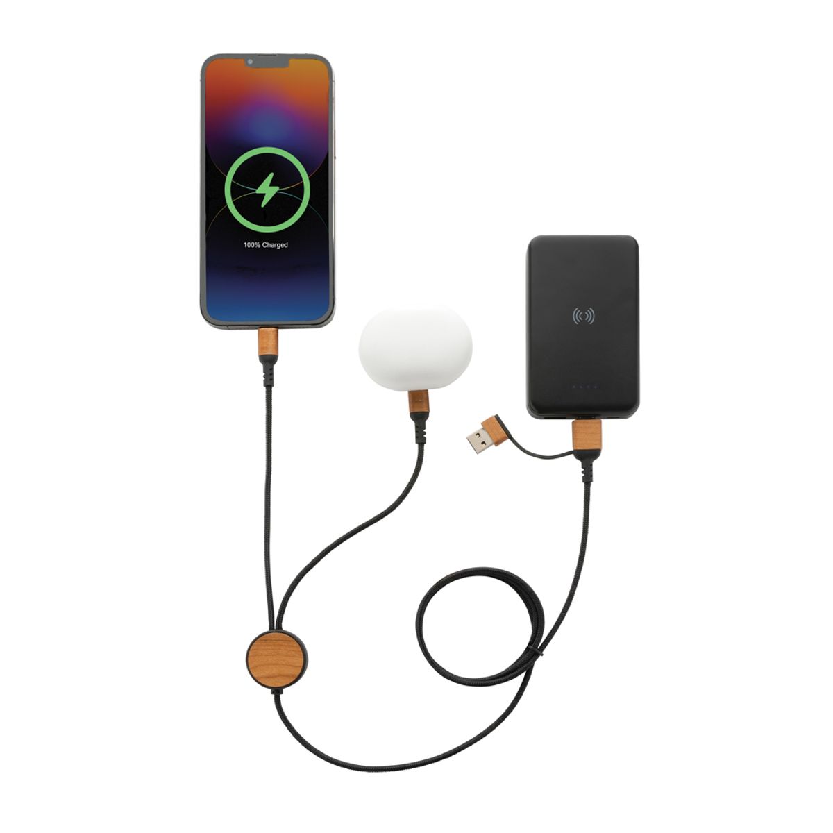 Ohio Rcs Certified Recycled Plastic 6-In-1 Cable
