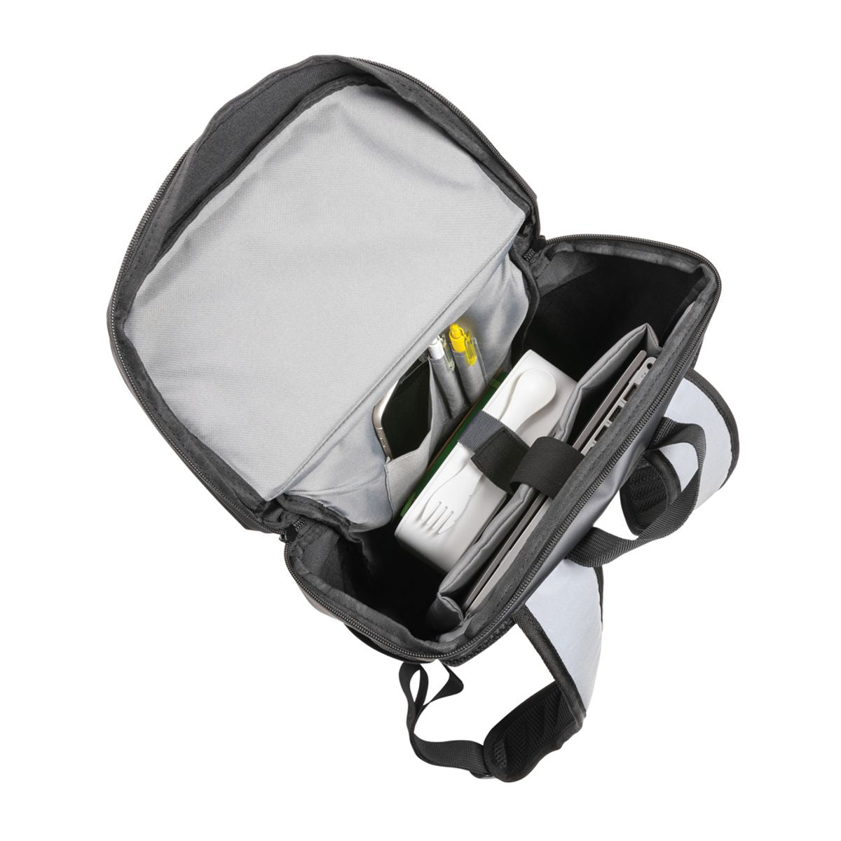Pu High Visibility Easy Access 15.6" Laptop Backpack
