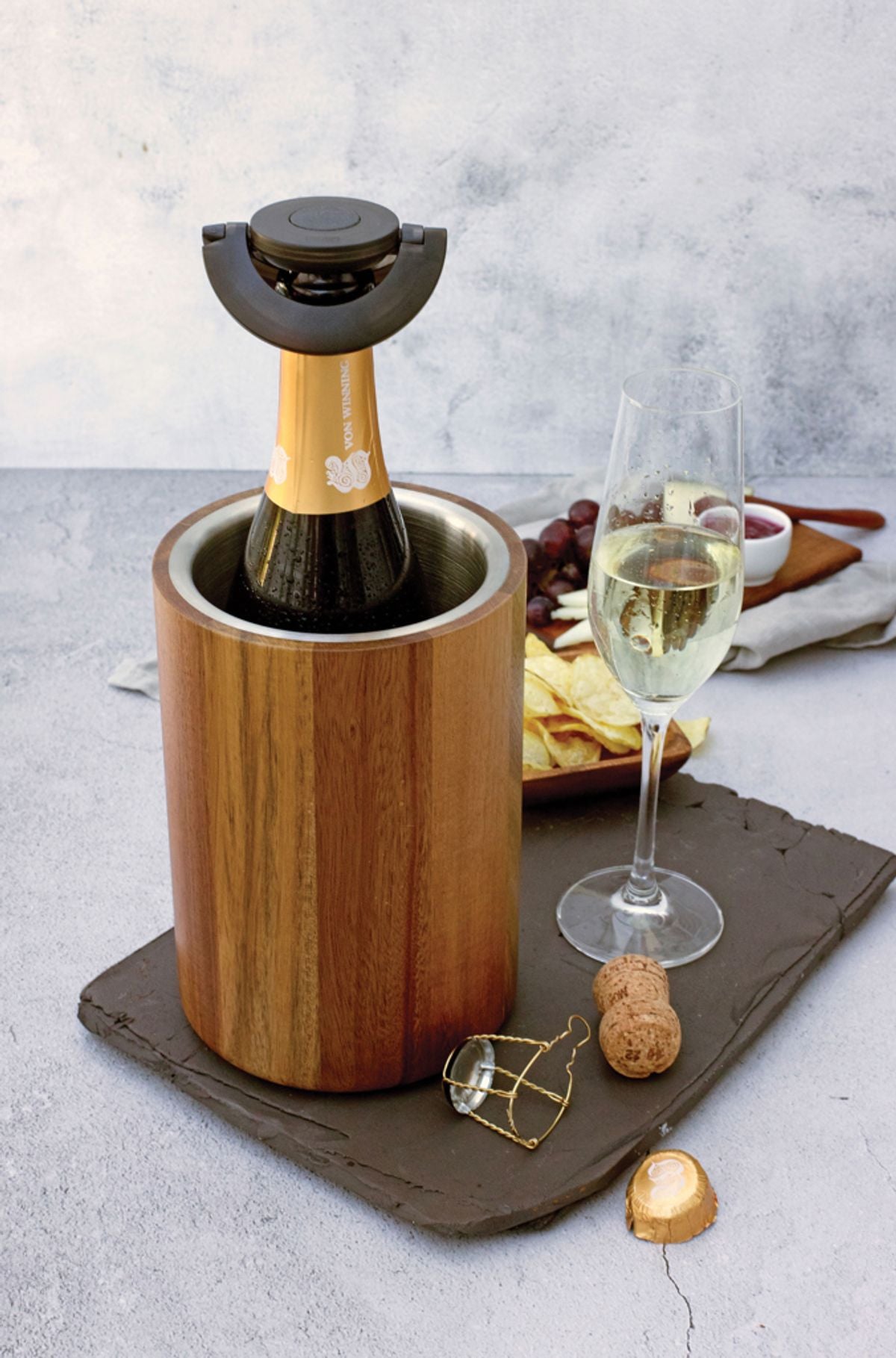 Adhoc Gusto Champagne Stopper