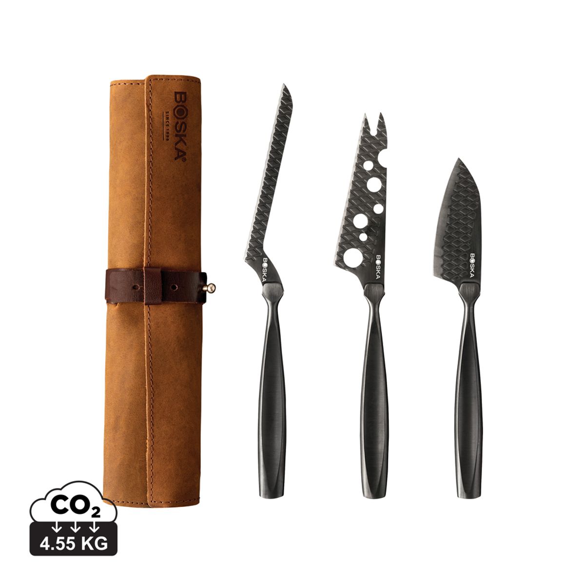 Boska Cheese Knife Set Monaco+ Black