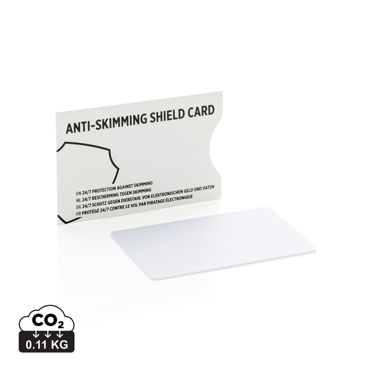 Anti-Skimming Rfid Shield Card With Active Jamming Chip