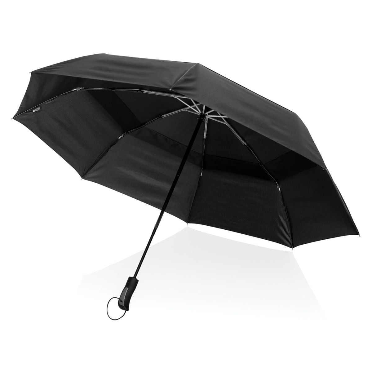 Swiss Peak Aware™ Tornado 27” Pocket Storm Umbrella