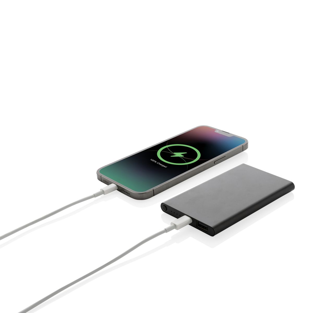 Rcs Recycled Plastic/Aluminium 4000Mah Powerbank With Type C