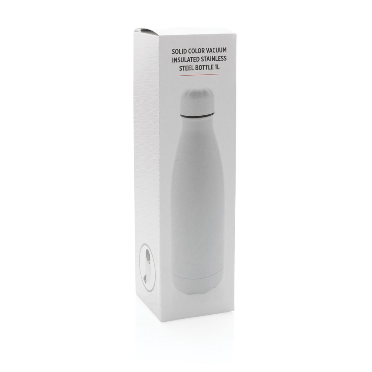 Solid Colour Vacuum Stainless Steel Bottle 1L