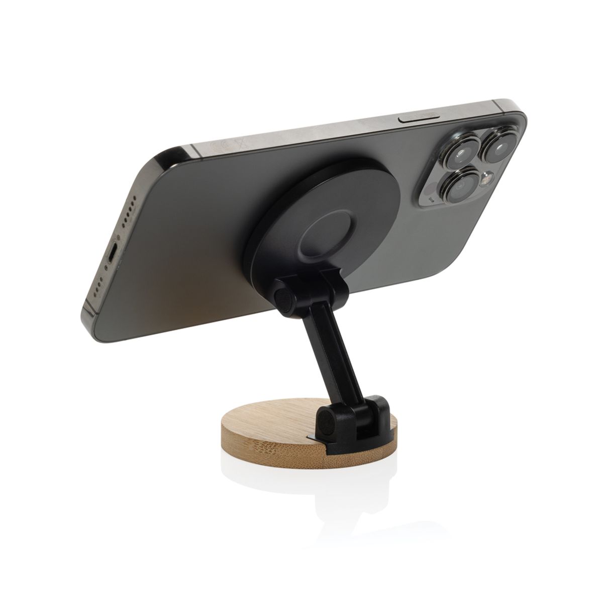 Magmount Rcs Recycled Plastic And Bamboo Phone Stand