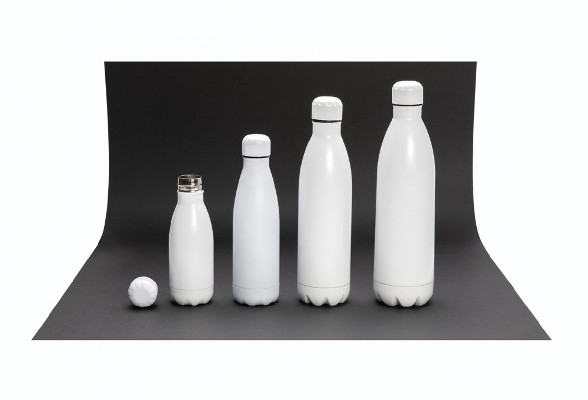 Solid Colour Vacuum Stainless Steel Bottle