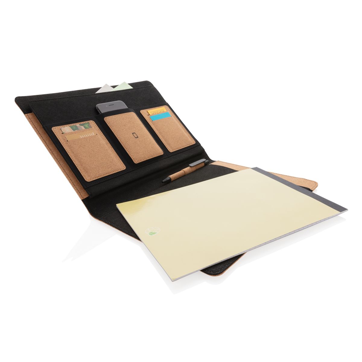 Deluxe Cork Portfolio A4 With Pen