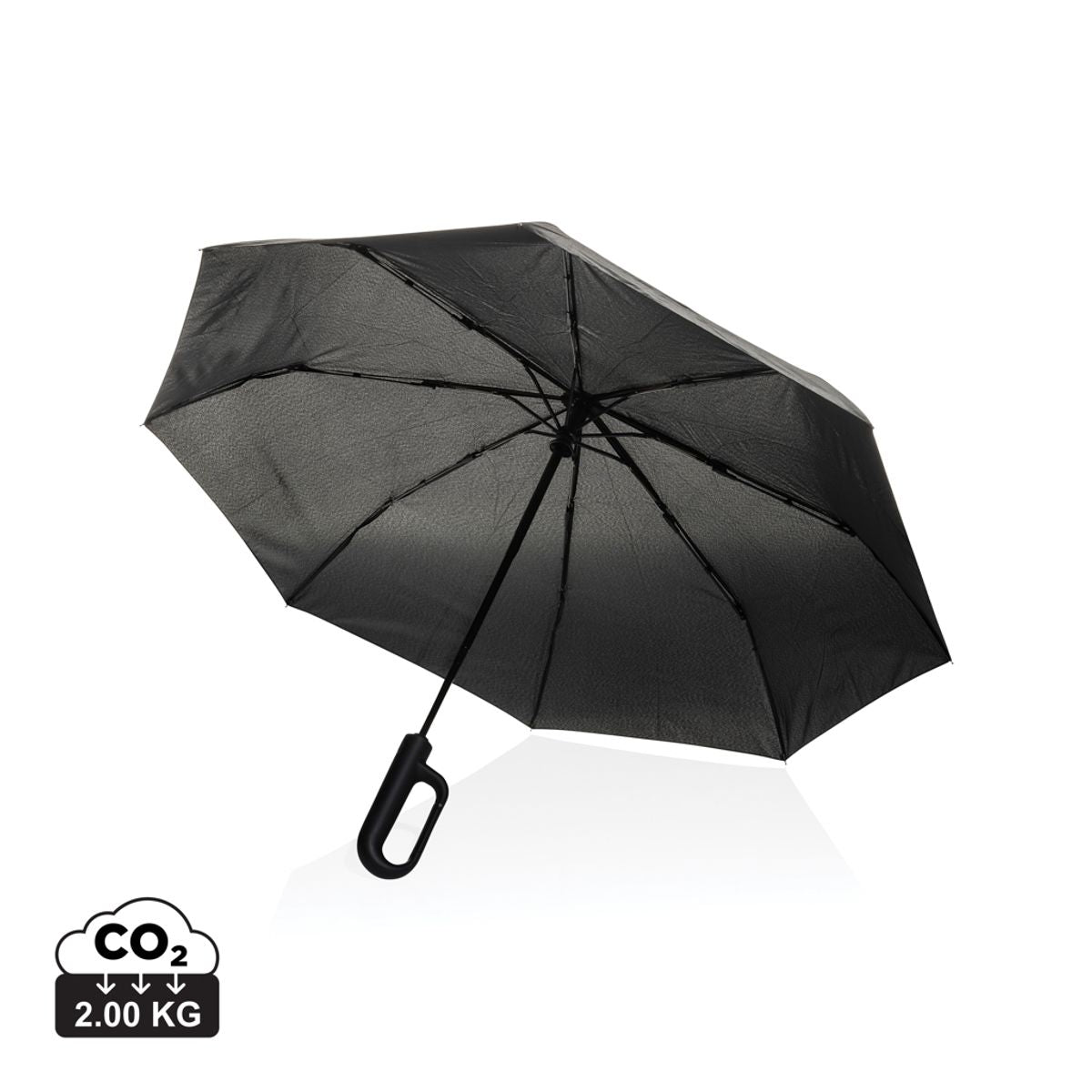 Yara 21" Aware™ Rpet Solid Colour Umbrella With Carabiner