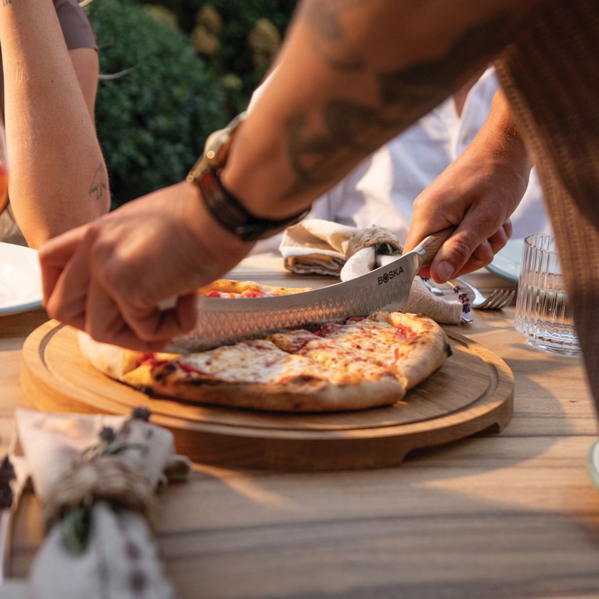 Boska Pizza & Cheese Knife Oslo+Nr.4