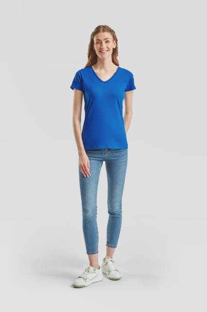 Lady-Fit Valueweight V-Neck T