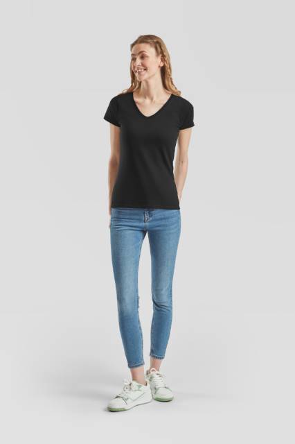 Lady-Fit Valueweight V-Neck T