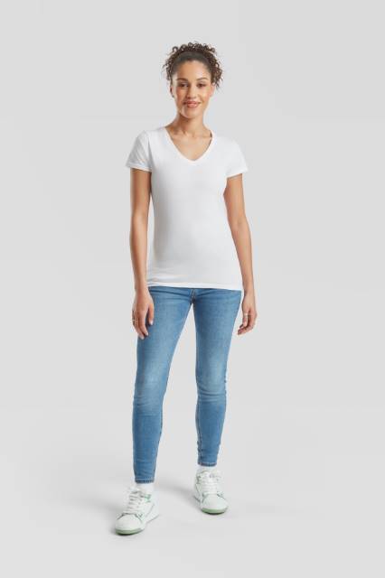 Lady-Fit Valueweight V-Neck T