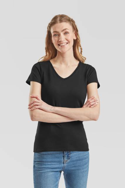 Lady-Fit Valueweight V-Neck T