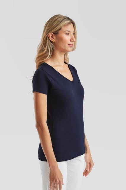 Lady-Fit Valueweight V-Neck T