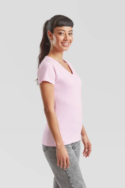 Lady-Fit Valueweight V-Neck T