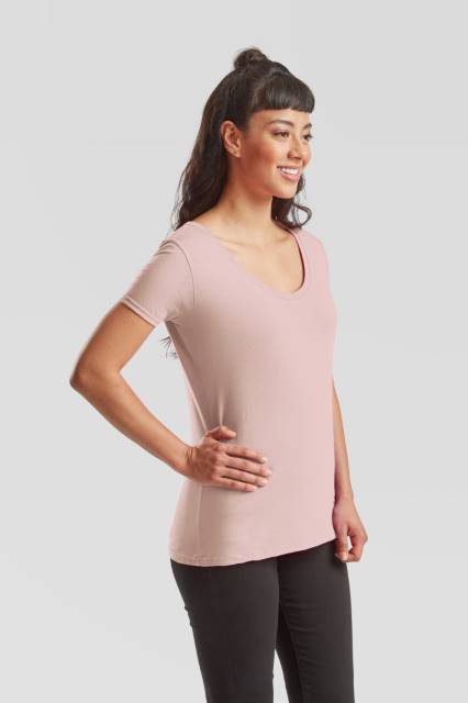 Lady-Fit Iconic 150 V-Neck T
