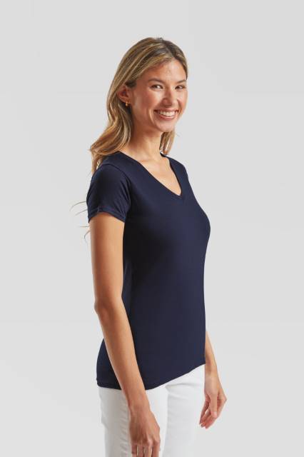 Lady-Fit Iconic 150 V-Neck T