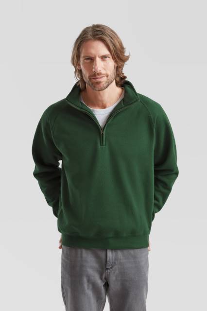 Premium Zip Neck Sweat