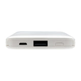 5.000 Mah Pocket Powerbank With Integrated Cables