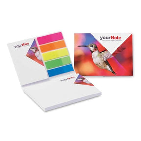 COMB02 - Paper soft cover memo pad with your design on each sticky note