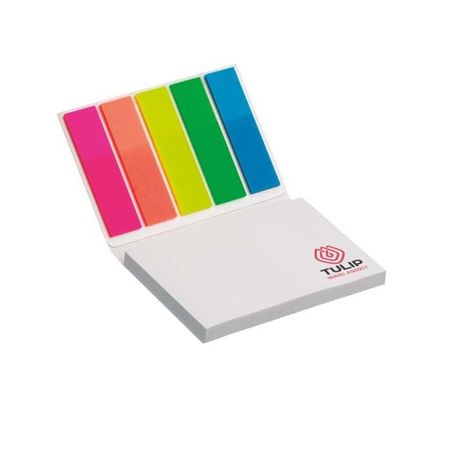 COMB03 - Paper soft cover memo pad with your design on each sticky note